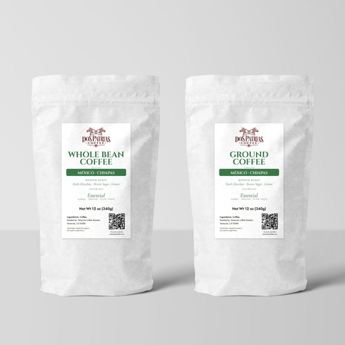 Essential · México, Chiapas — 12 oz whole bean and ground bags